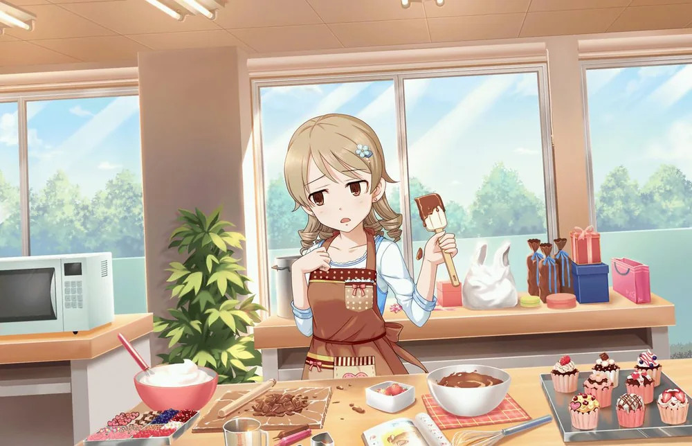 ［ショコラバレンタイン］森久保乃々 特訓前