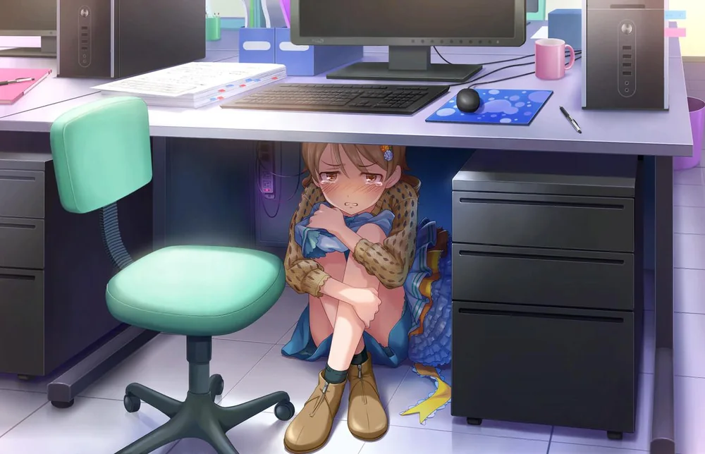 ［ネガティヴ乙女］森久保乃々 特訓前