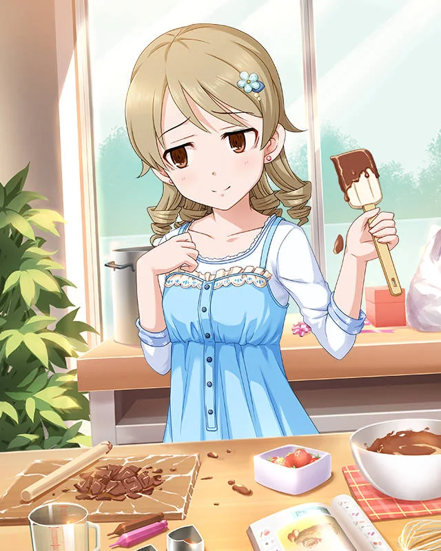 ［ショコラ・スマイル］森久保乃々 特訓前