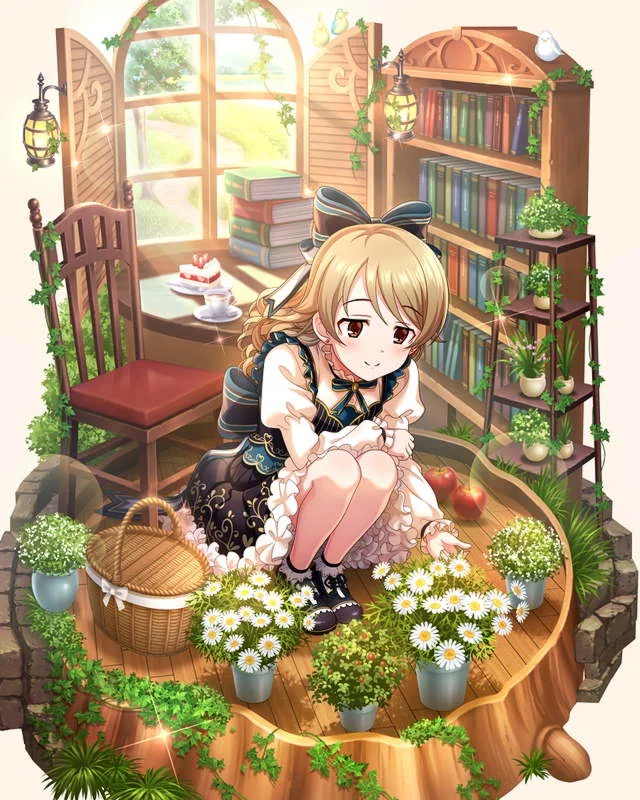 ［あたたかな小庭］森久保乃々 特訓後